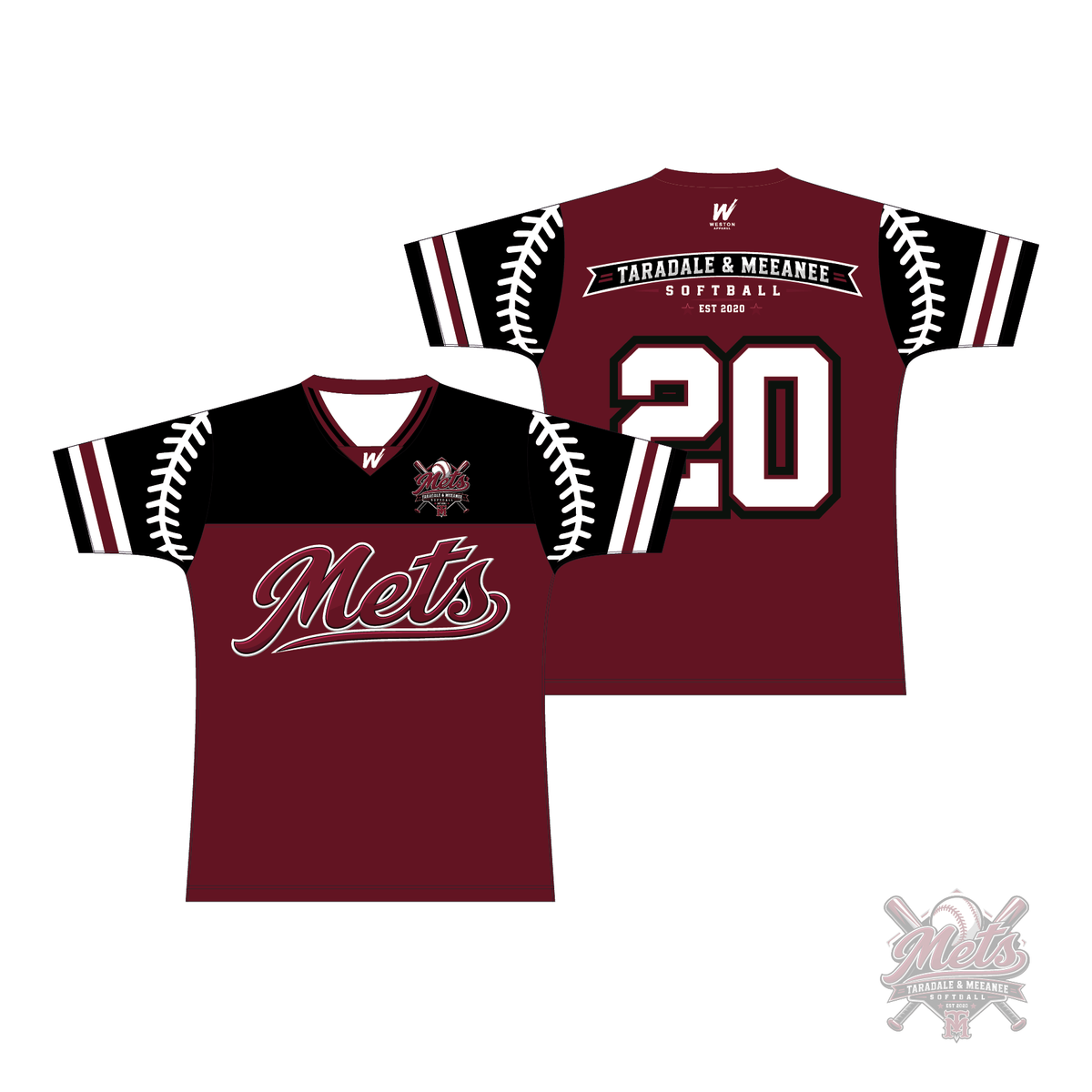 TARADALE METS NFL TEE