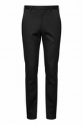 Black Cotton Dress Pants