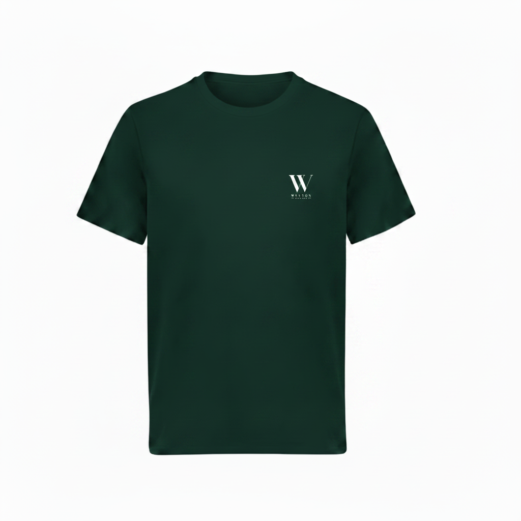 Forest Green Tee - Weston Logo