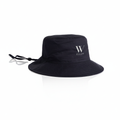 Navy Bucket Hat - White Weston Logo