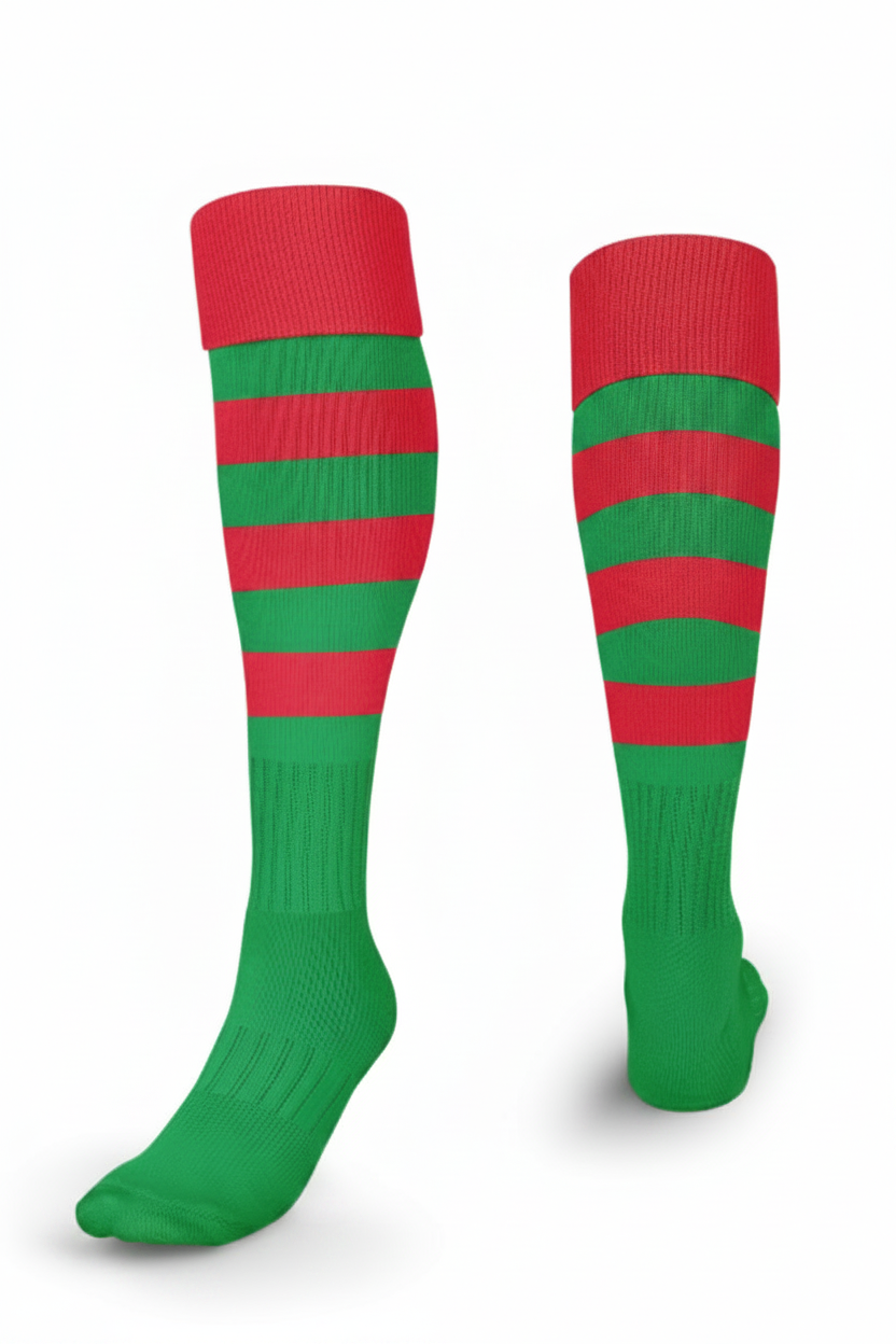 Rugby Socks - White BG