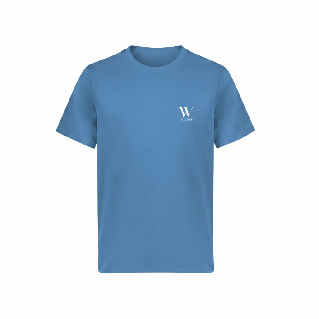 Sky Blue Tee - Weston Logo