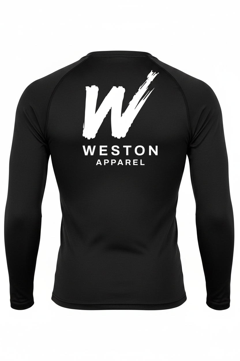 Weston Black Compression LS - Back