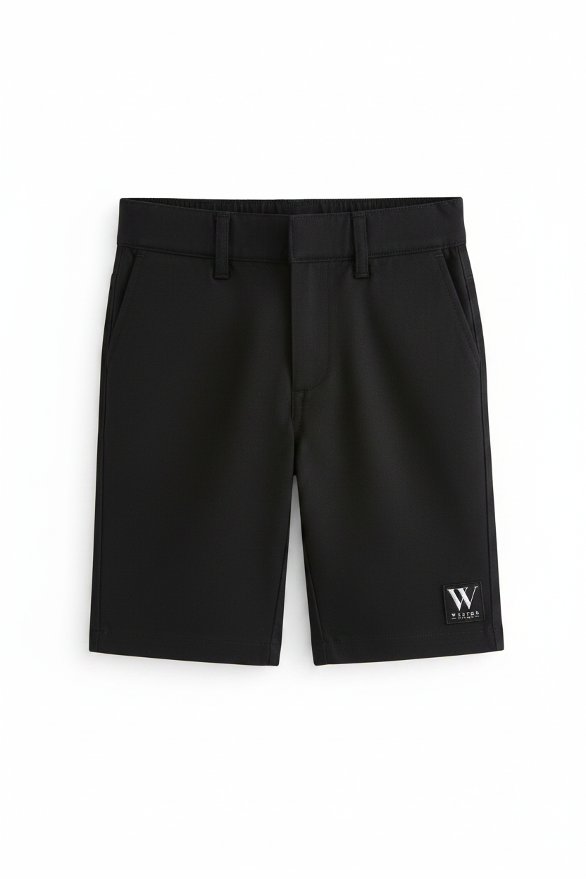 Weston Black School Shorts