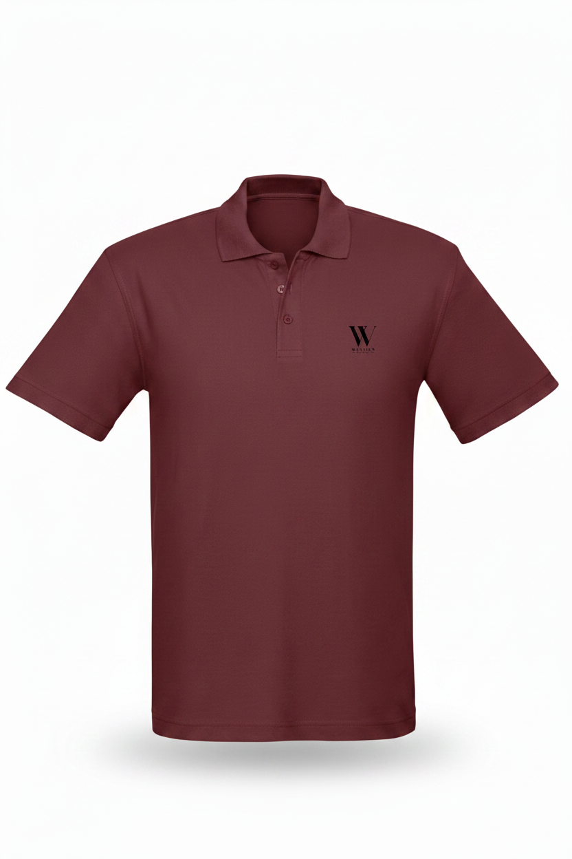 Weston Burgundy Polo