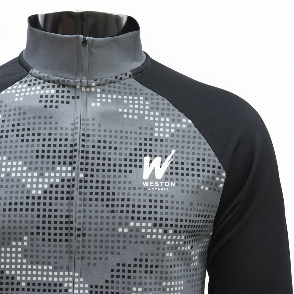 Weston Camo Track Jacket - Detail
