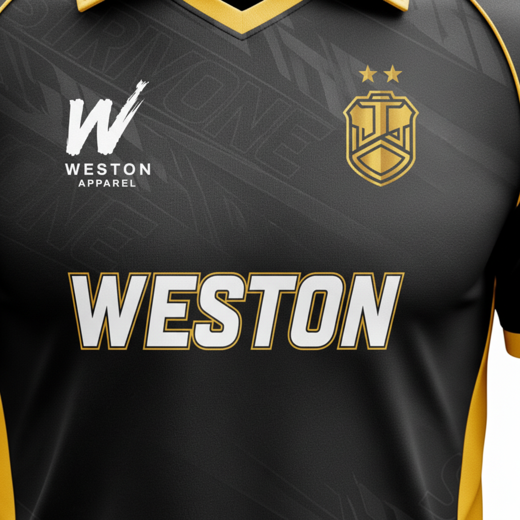 Weston Cricket Top - Detail