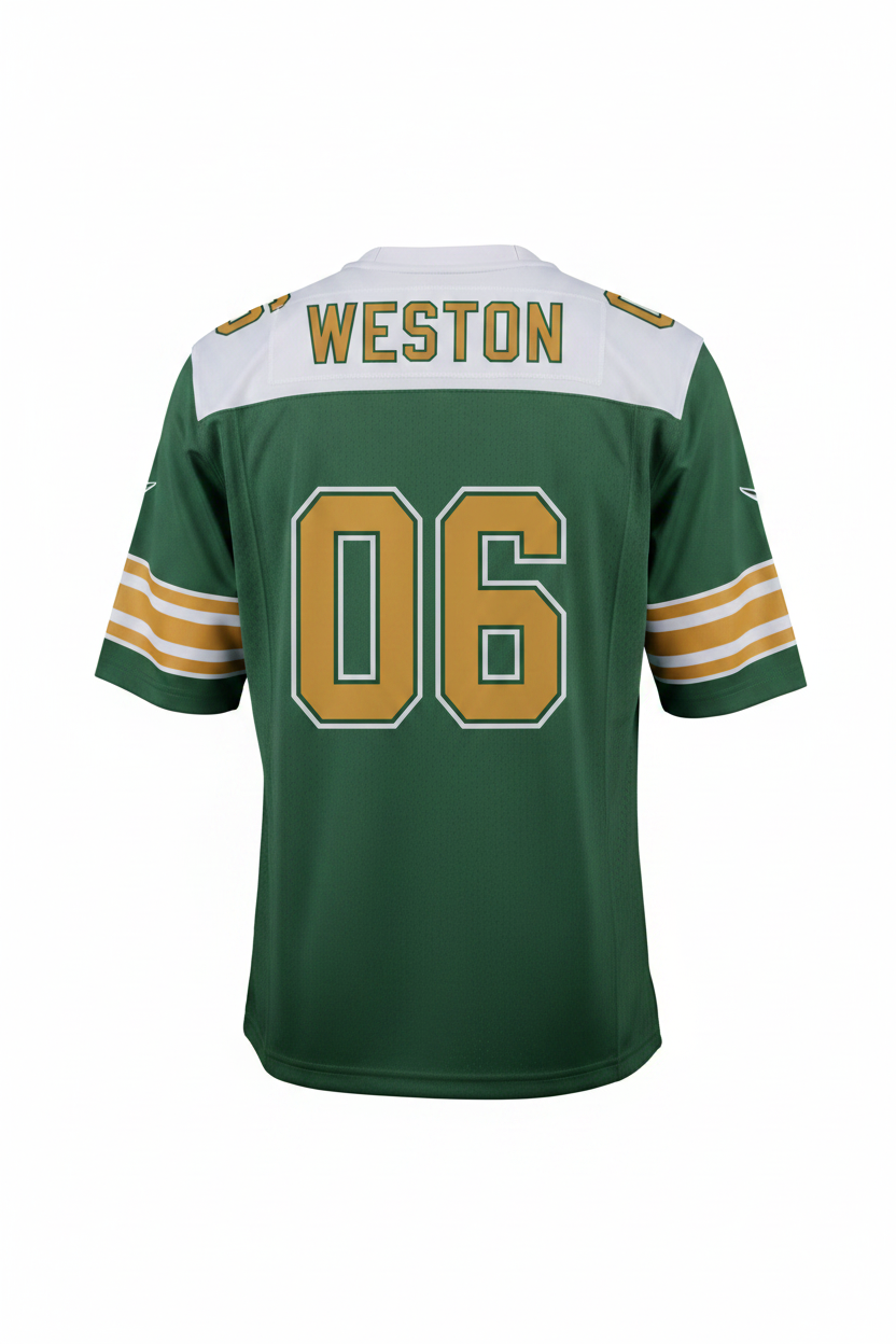 Weston Football Jersey - Back