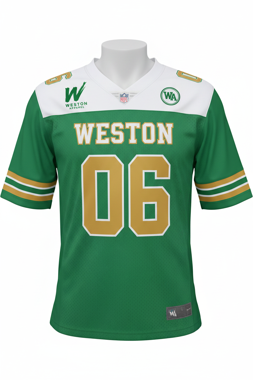 Weston Football Jersey - Front