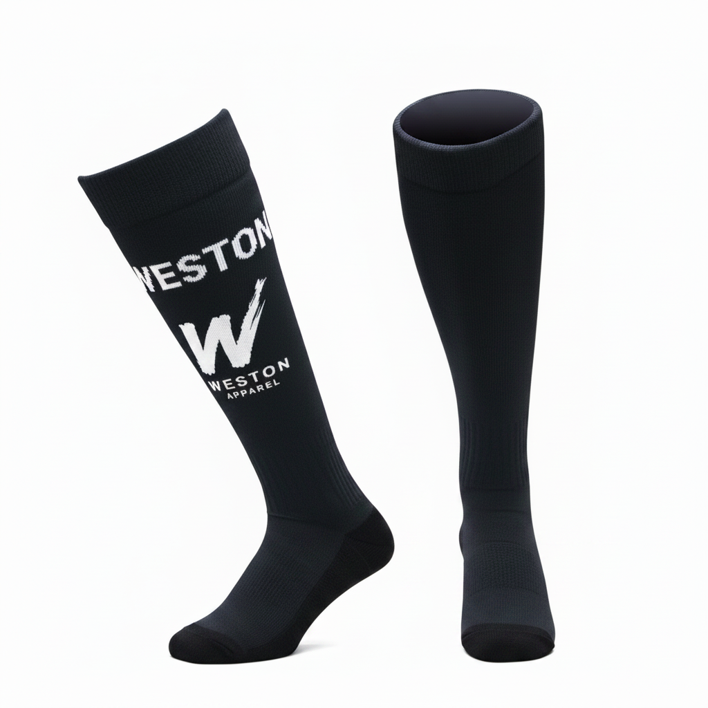 Weston Football Socks - Detail