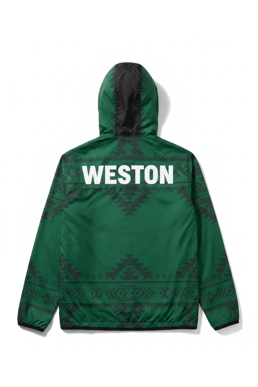 Weston Green Jacket - Back