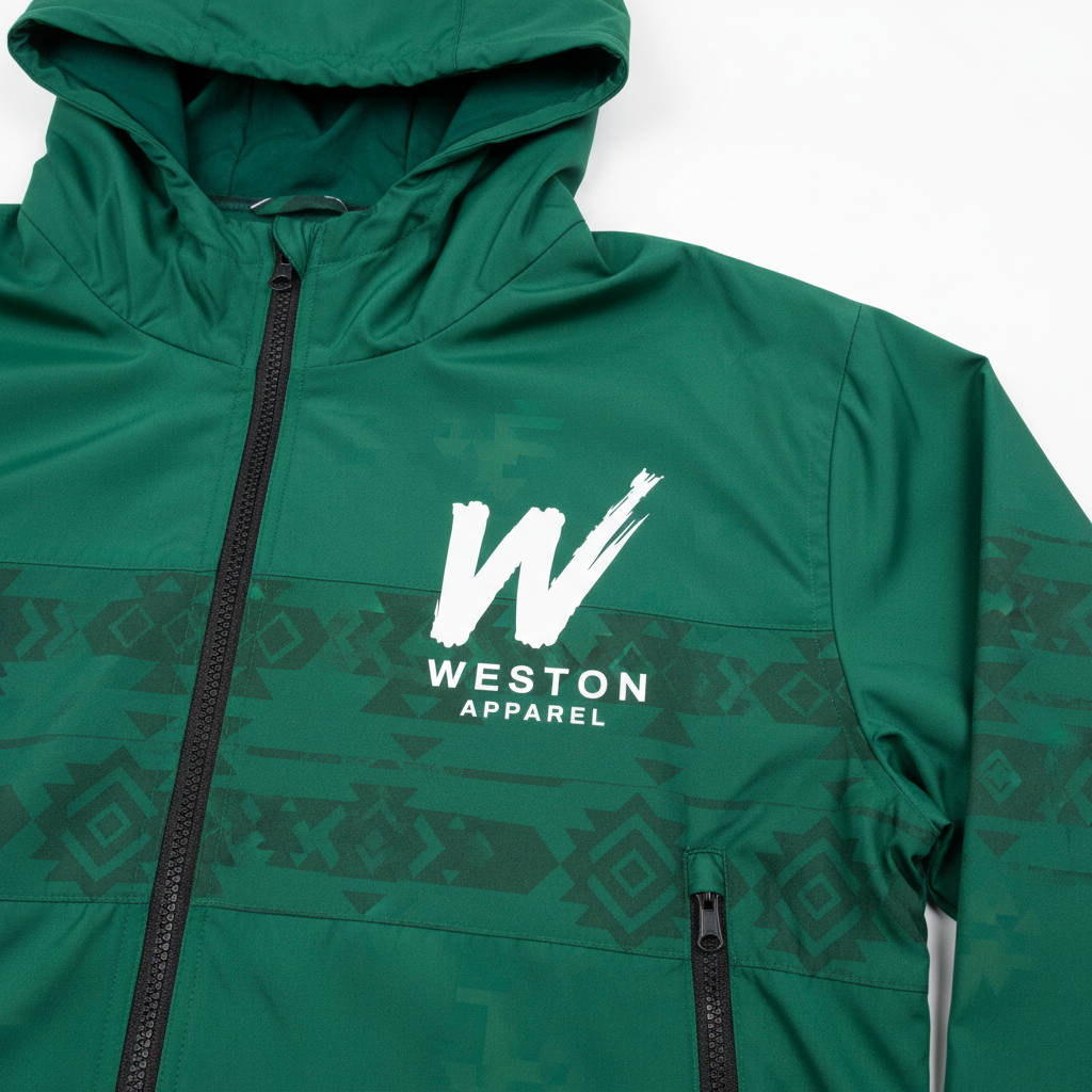 Weston Green Jacket - Detail