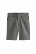 Weston Grey School Shorts - White BG