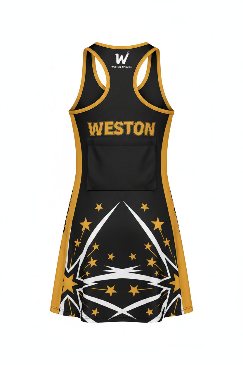 Weston Netball Dress - Back