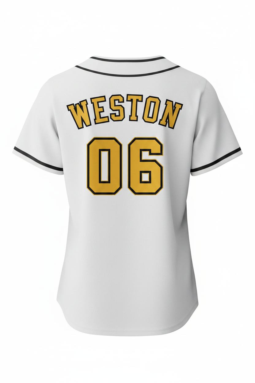 Weston Softball Jersey - Back