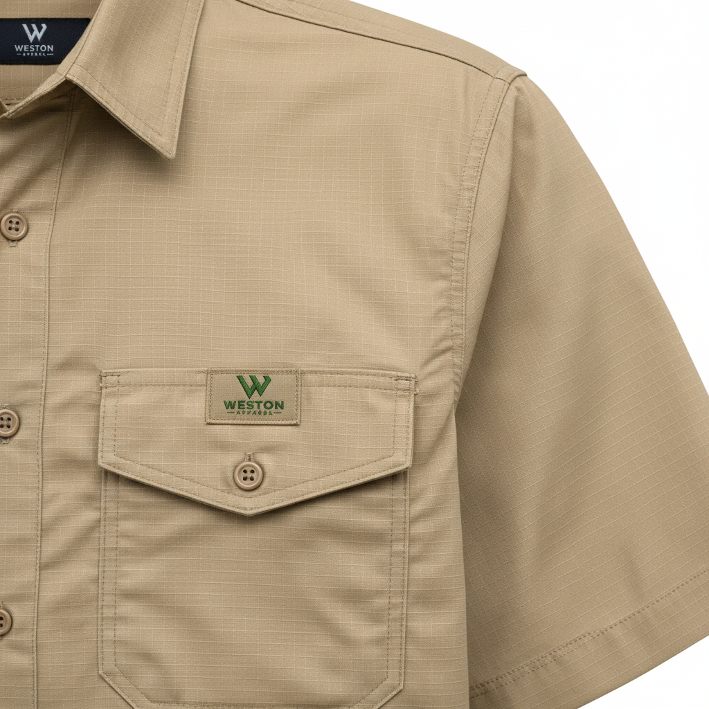 Weston Work Shirt SS - Detail